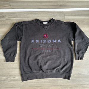 VINTAGE Arizona Blue Jeans Crewneck Sweatshirt‎ Sz Medium M Mens Made Korea